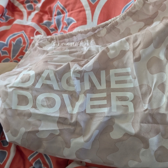 Dagne Dover Medium Landon Carryall, Orchid neoprene, like new - Picture 10 of 10